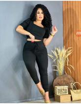 Conjunto em suede Conjunto em suede