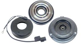 Conjunto embreagem do compressor 12v modelo df13 polia 6pk hyundai hb20 1.6