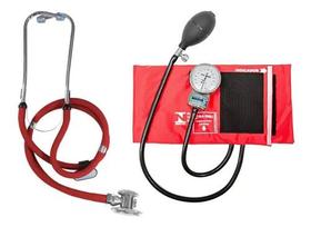 Conjunto Enfermagem Aparelho De Pressão Esfigmomanometro Estetoscopio Pa Med
