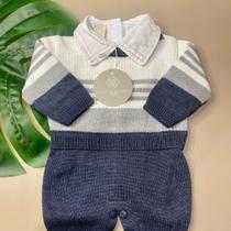 Conjunto enzo indigo blue 2 peças Conjunto enzo indigo blue 2 peças