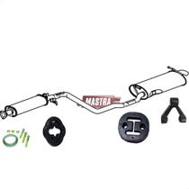 Conjunto Escapamento Silencioso Gol G3 1.0 16v Power 02 A 06 Conjunto Escapamento Silencioso Gol G3 1.0 16v Power 02 A 06