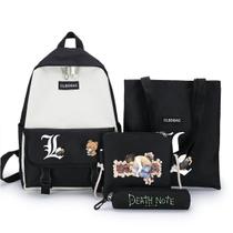 Conjunto escolar Deaths Notes dazais osamus para crianças, 4 unidades Conjunto escolar Deaths Notes dazais osamus para crianças, 4 unidades