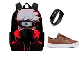 Conjunto Escolar Mochila Mais Tenis Casual E Relogio Digital Lançamento Conjunto Escolar Mochila Mais Tenis Casual E Relogio Digital Lançamento