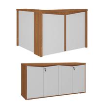 Conjunto Escritório: Balcão Atendimento 6308 + Balcão 6292