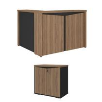 Conjunto Escritório: Balcão Atendimento 6309 + Balcão 6353