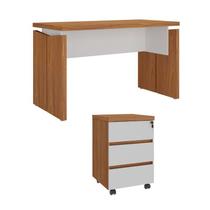 Conjunto Escritório: Mesa 6299 + Gaveteiro 6296 Conjunto Escritório: Mesa 6299 + Gaveteiro 6296