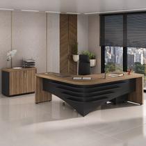 Conjunto Escritório: Mesa Diretor LD 6128 + Balcão 6368