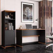 Conjunto Escritório Mesa e Armário Office Berlin - MAGALU