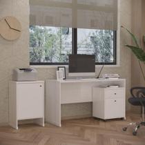Conjunto Escritório Mesa Gaveteiro Balcão Berlin - MAGALU Conjunto Escritório Mesa Gaveteiro Balcão Berlin - MAGALU