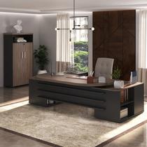 Conjunto Escritório Mesa Presidente 6216 + Armário 6112