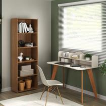 Conjunto Escrivaninha Sofia e Estante Multy com Diversos Nicho