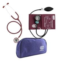 Conjunto Esfigmomanômetro + Estetoscópio Bic Innova Plus Medir Pressão Arterial