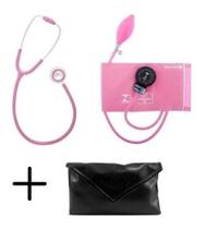 Conjunto Esfigmomanômetro + Estetoscópio ROSA BIC