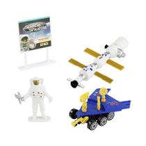 Conjunto Espaço Sideral 04 Peças Mod 1 R3178 - BBR Toys