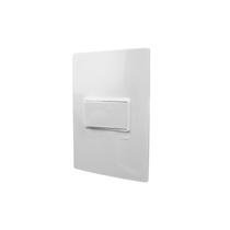 Conjunto Espelho 4x2 com Interruptor Simples 10A 250V Horizontal Linha Vivaz Ilumi - 7817