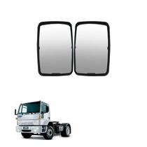 Conjunto Espelho Ford Cargo 2016 2017 2018 Convexo Maior Par