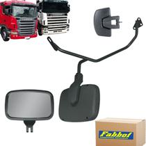 Conjunto Espelho Retrovisor Auxiliar Frontal para Scania 124 / PGR / S5 - 1998 a 2013 - Convexo