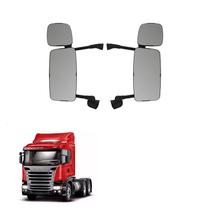 Conjunto Espelho Scania S5 2010 2011 2012 Convexo Par