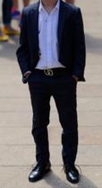 Conjunto Esporte Fino Festa Menino com Blazer Terno