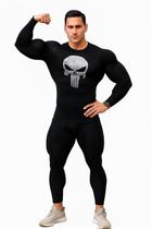 Conjunto Esportivo Compressão Segunda Pele com Proteção UV e Tecnologia Antibacteriana Treino Conjunto Esportivo Compressão Segunda Pele com Proteção UV e Tecnologia Antibacteriana Treino