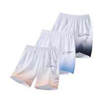 Conjunto Esportivo Infantil De Verão Com Secagem Rápida Em Cores Gradientes Para Meninos E Meninas,