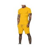 Conjunto Esportivo Masculino Verão - Camiseta e Shorts Respiráveis e Elegantes