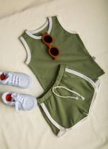 Conjunto Esportivo Pistache