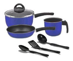 Conjunto essencial azul