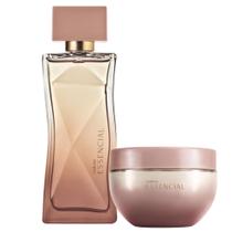 Conjunto Essencial Feminino Perfume 100ml e Hidratante 200g Conjunto Essencial Feminino Perfume 100ml e Hidratante 200g
