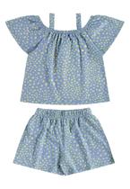 Conjunto Estampado Bata Short Bee Loop