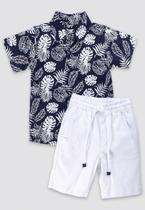 Conjunto Estampado Menino Anjos Baby