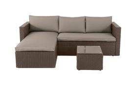 Conjunto Estar Livorno 3 Peças Ratan Conjunto Estar Livorno 3 Peças Ratan