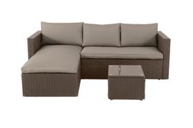 Conjunto Estar Livorno 3 Peças Ratan