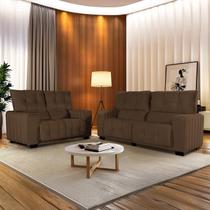 Conjunto Estofado 3 e 2 Lugares Le Mans Conjunto Estofado 3 e 2 Lugares Le Mans