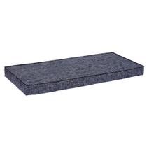 Conjunto estofado para Banco Tramontina Mood em Tecido Quaker Decor Acrílico Marine Tramado Tramontina