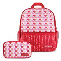 Conjunto Estojo Tamanho Médio Rosa Sapeka E Mochila Sapeka Coração Vermelho Mochila Conjunto Estojo Tamanho Médio Rosa Sapeka E Mochila Sapeka Coração Vermelho Mochila