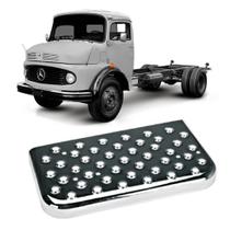 Conjunto Estribo Lateral p Mercedes-Benz 1113/1114 Cromado Conjunto Estribo Lateral p Mercedes-Benz 1113/1114 Cromado
