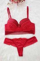 Conjunto estruturado com manta e barbatana com calcinha fio duplo