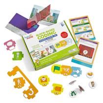 Conjunto estudantil de codificação baseado em blocos hand2mind ScratchJr para crianças