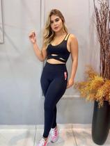 CONJUNTO EVELYN Fitness Com Amor TOP+Legging TAM M CONJUNTO EVELYN Fitness Com Amor TOP+Legging TAM M