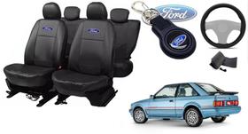 Conjunto Exclusividade Escort 1984-1995 + Capas, Volante e Chaveiro - Design Premium