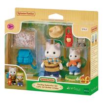 Conjunto Exploração Animada Irmão e Bebê Gatos Sylvanian Families - Epoch Conjunto Exploração Animada Irmão e Bebê Gatos Sylvanian Families - Epoch
