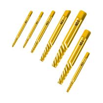 Conjunto Extrator De Parafusos De Titânio 7 Peças: Ferramenta Easy out Para Parafusos E Pernos Conjunto Extrator De Parafusos De Titânio 7 Peças: Ferramenta Easy out Para Parafusos E Pernos