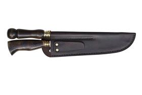 Conjunto faca inox com chaira 8" afi-corte Conjunto faca inox com chaira 8" afi-corte