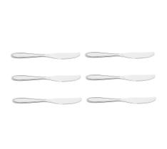 Conjunto Facas De Mesa 6 Peças Aço Inox Restaurante Talher