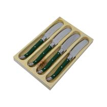 Conjunto Facas Luxo Manteiga Cabo Verde - Laguiole