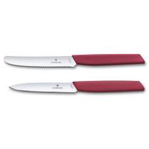 Conjunto facas para descascar Swiss Victorinox Vermelha