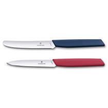 Conjunto Facas Victorinox Swiss Modern Edição Limitada - 2 Unidades - Azul e Vermelha - 6.9096.2L1 Conjunto Facas Victorinox Swiss Modern Edição Limitada - 2 Unidades - Azul e Vermelha - 6.9096.2L1
