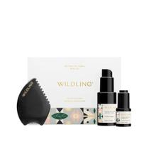 Conjunto Facial Gua Sha Wildling Empress com tônico facial e óleo