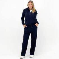 Conjunto Facinelli de Helanca com Blusa e Calça Reta Feminina Conjunto Facinelli de Helanca com Blusa e Calça Reta Feminina